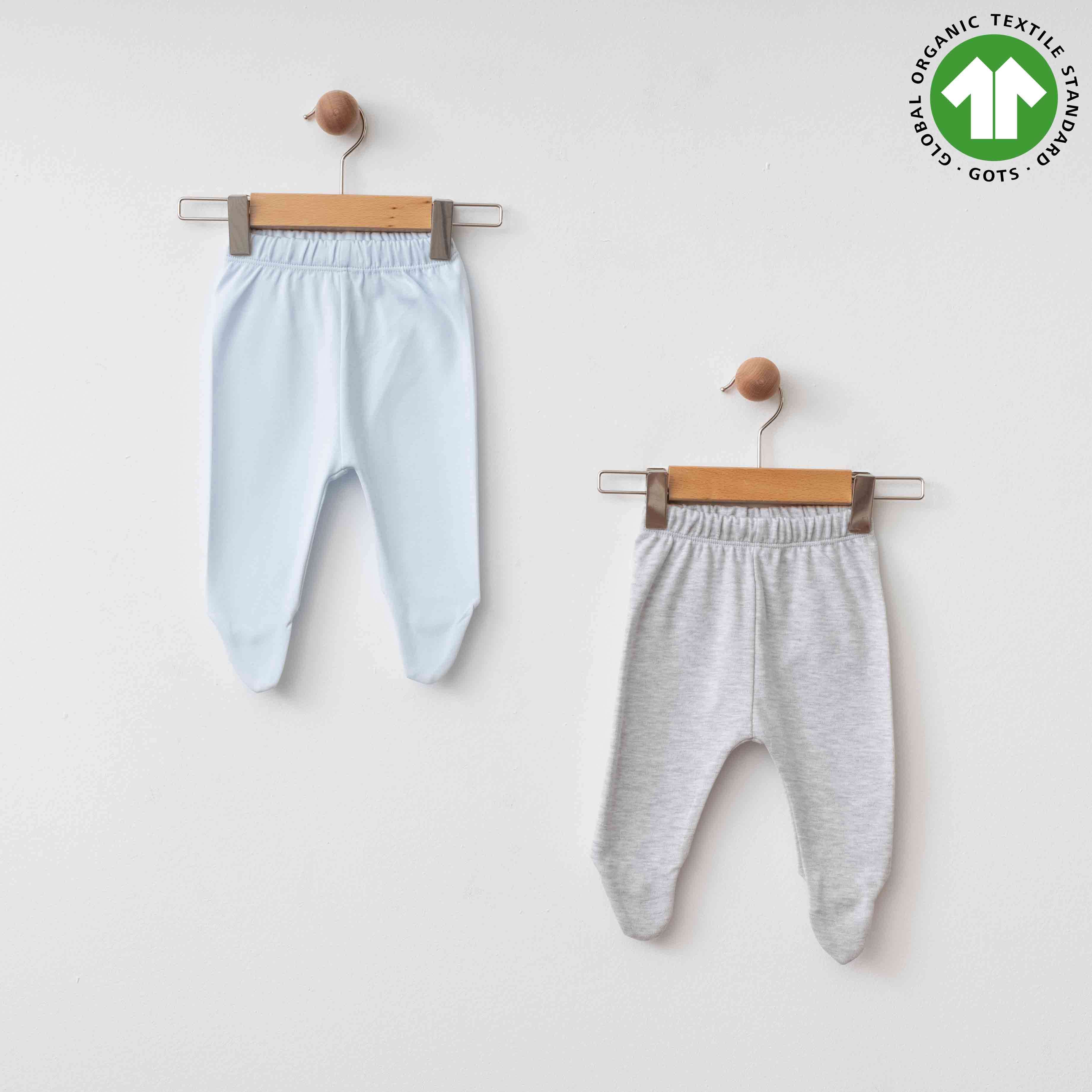 ESL0060 ORGANİK Açık Mavi&Gri