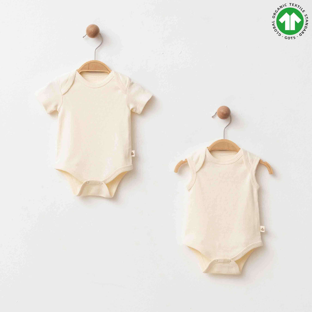 ESL2298 ORGANİK 2Lİ BODY Krem