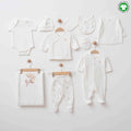 ESL-2314 ORGANİK PAMUK DESENLİ 10'LU SET