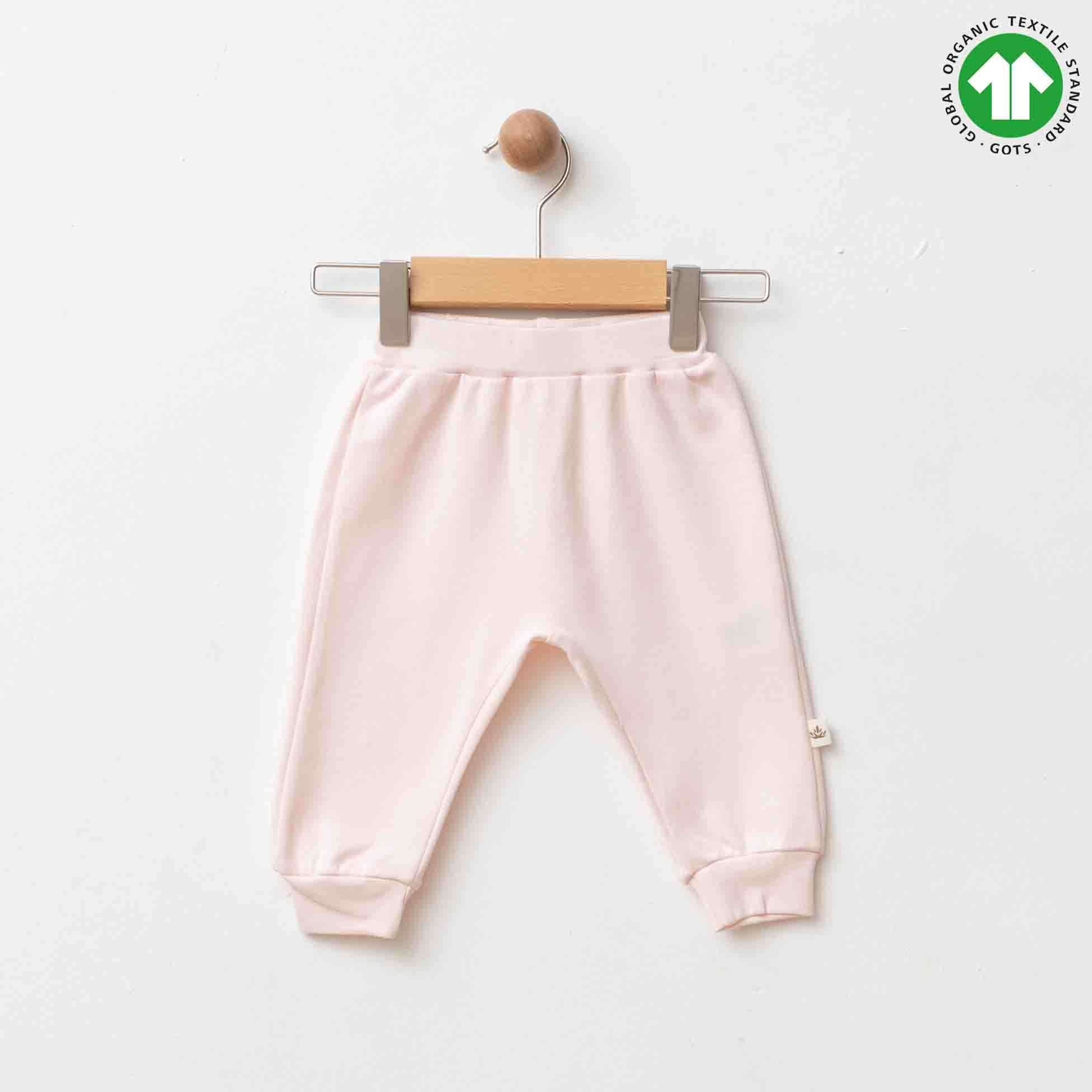 ESL2098 ORGANİK PANTOLON Pembe